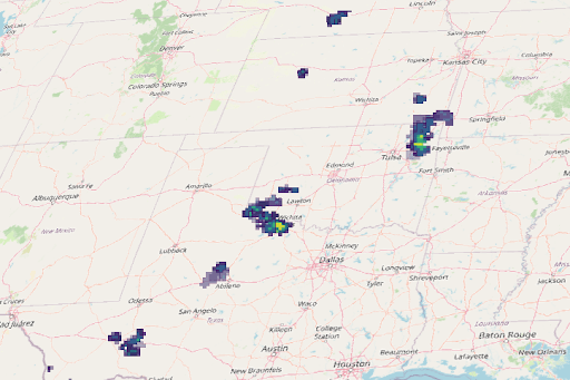 The Geostationary Lightning Mapper provides spatial context of lightning activity, allowing for advanced visualizations and algorithm development to aid in proactive response to lightning threats.